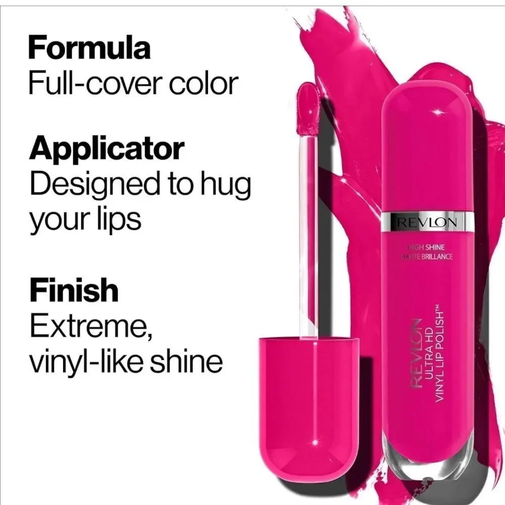 New Revlon Ultra HD Vinyl Lip Polish, Birthday Suit 925 Birthday Suit